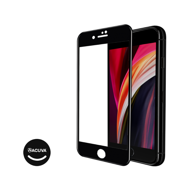 아쿠바 마스터케이스핏 아이폰 SE2 풀커버 강화유리 2.5D SE 4.7
